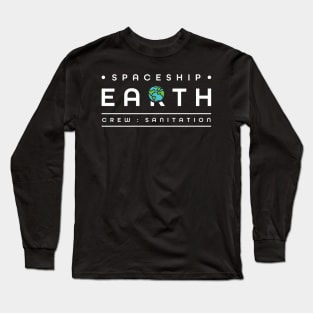 Spaceship Earth Long Sleeve T-Shirt